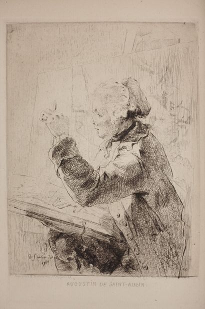 GONCOURT Edmond and Jules de. The art of...