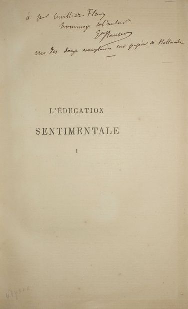 FLAUBERT Gustave. Sentimental Education....