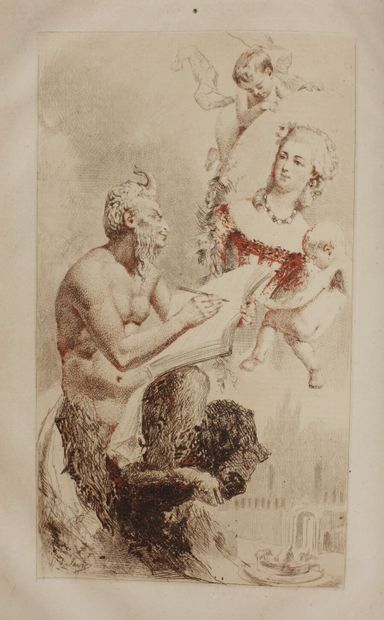 [UZANNE Octave]. ANECDOTES ON THE COUNTESS...