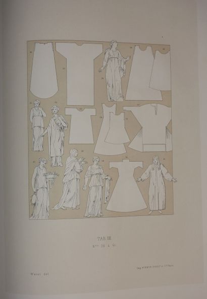 RACINET Auguste. Le Costume historique. Paris,...