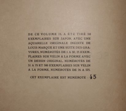 POE Edgar. Le Scarabée d'or. Paris, René...