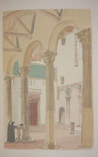 DENIS Maurice. Travel notebook in Italy....