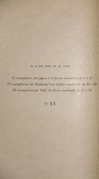 VERLAINE Paul. Correspondence. Published...