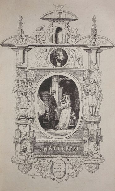 VIGNY Alfred de. Chatterton, drama. Paris,...