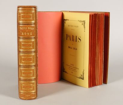 ZOLA Emile. The Three Cities. Lourdes. -...
