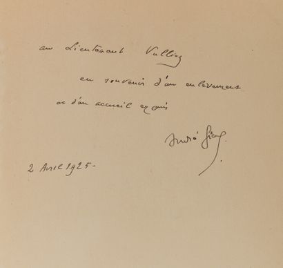 GIDE André. Le Prométhée mal enchaîné. Paris,...