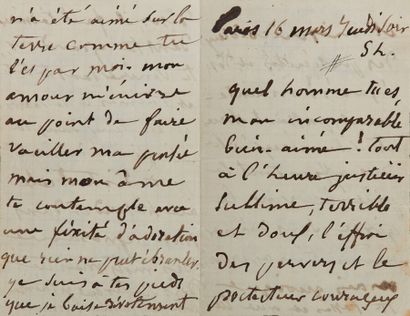 HUGO (VICTOR) AND JULIETTE DROUET. From the...