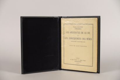 ÉLUARD Paul. The necessities of life and...