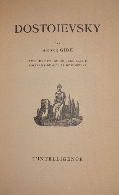 GIDE André. Dostoyevsky d'après sa correspondance....