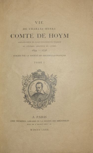 PICHON Baron Jerome]. Life of Charles-Henry,...