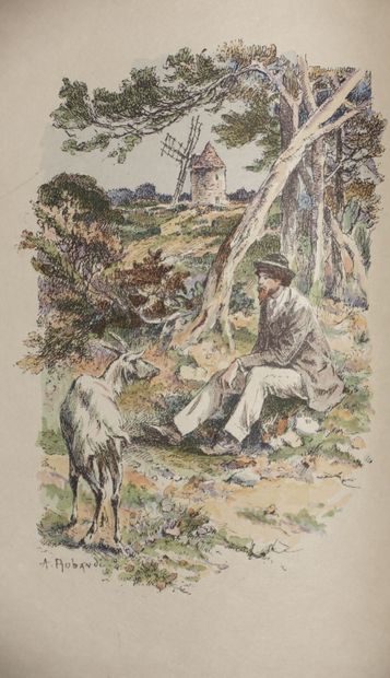 DAUDET Alphonse. Lettres de mon moulin. Paris,...
