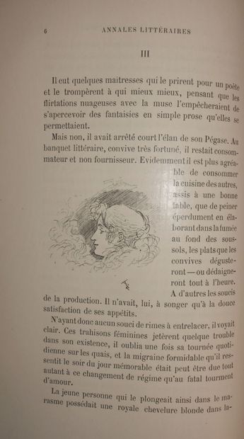 UZANNE Octave]. ACADEMY OF FINE BOOKS. ANNALES...