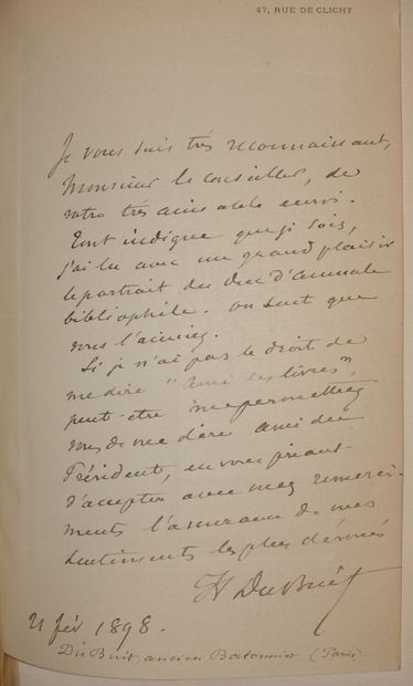 PAILLET Eugène. His Royal Highness Henri...