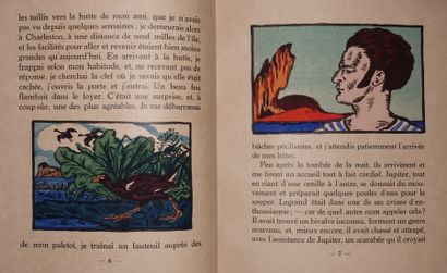 POE Edgar. Le Scarabée d'or. Paris, René...
