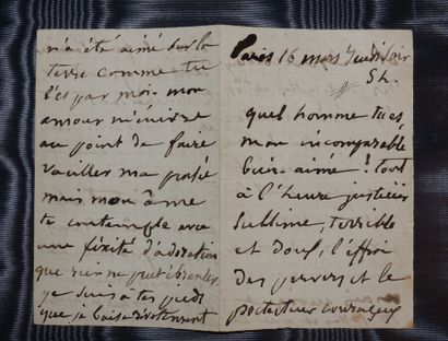 HUGO (VICTOR) AND JULIETTE DROUET. From the...