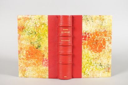 GONCOURT Edmond de. Hokousaï. Japanese Art...