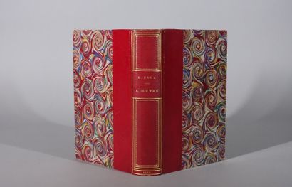 ZOLA Émile. L'OEuvre. Paris, G. Charpentier...