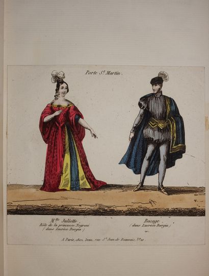 HUGO (VICTOR) AND JULIETTE DROUET. From the...