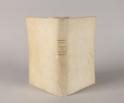 STENDHAL]. Letters written from Vienna in...