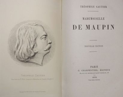 GAUTIER Théophile. Mademoiselle de Maupin....