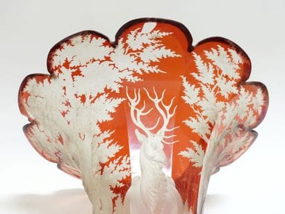 BOHEME.

Vase with sides and flared neck...