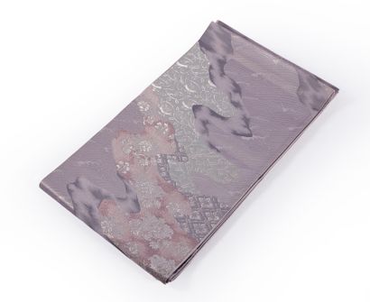 JAPAN - 20th century.

Four embroidered silk...