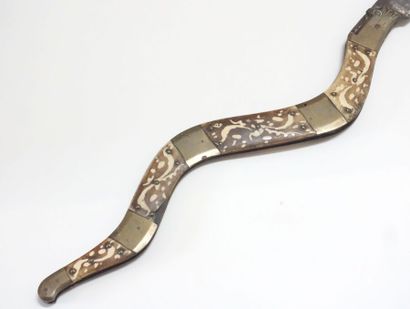 Folding knife called Navaja. 

Mounting with...
