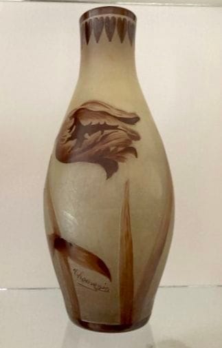 Paul and Albert THOUVENIN.

Glass vase with...