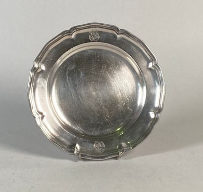 BERNDORF METALWARE FACTORY.

Round silver-plated...