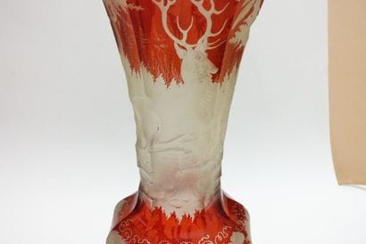 BOHEME.

Vase with sides and flared neck...