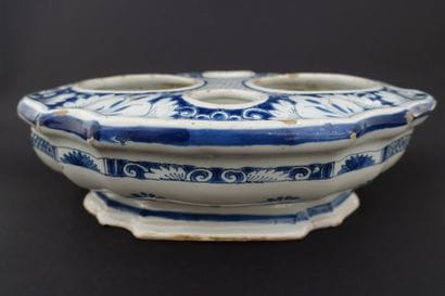ROUEN.

Octagonal earthenware oiler holder...