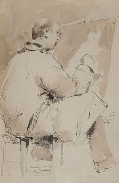 Attribué à Jules BASTIEN, dit Jules BASTIEN-LEPAGE...