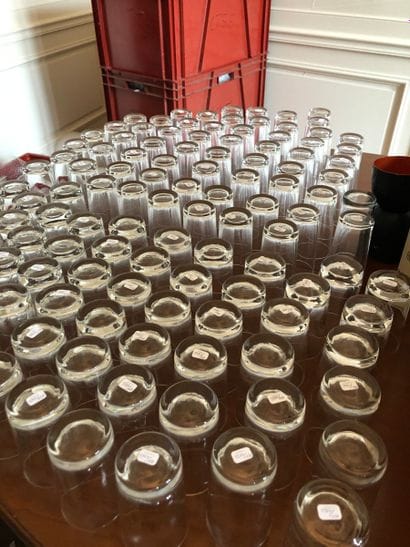 Service of one hundred and thirteen tube...