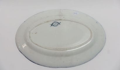 Ceramic set including a set of six porcelain...