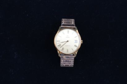 YEMA.

Man's fancy watch in steel and gold...