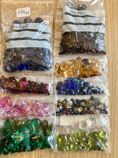 Important batch of ornamental and imitation...