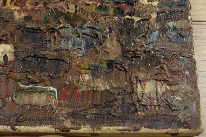 TOLEDO (?).

Les Toits de Paris.

Oil on...