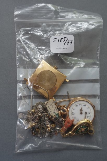 Scrap gold and miscellaneous.

Gross weight:...