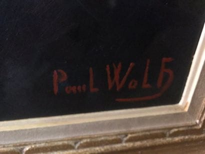Paul WOLF (active in the 20th century).

Morning,...