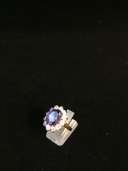Costume jewellery set including five rings,...