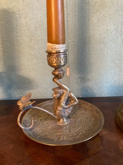 Candle holder meeting: 

- Pair of Louis...
