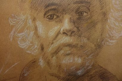 Yannis TSAROUCHIS (1910-1989) (D'après).

Portrait...
