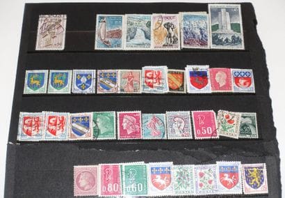 Lot of stamps.