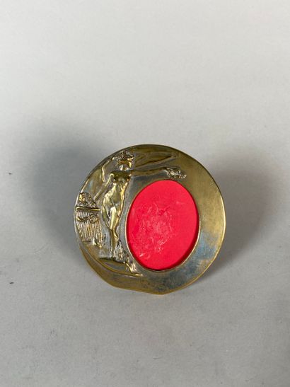 Victory Day frame, made of bronze, formerly...
