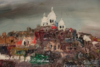 TOLEDO (?).

Les Toits de Paris.

Oil on...