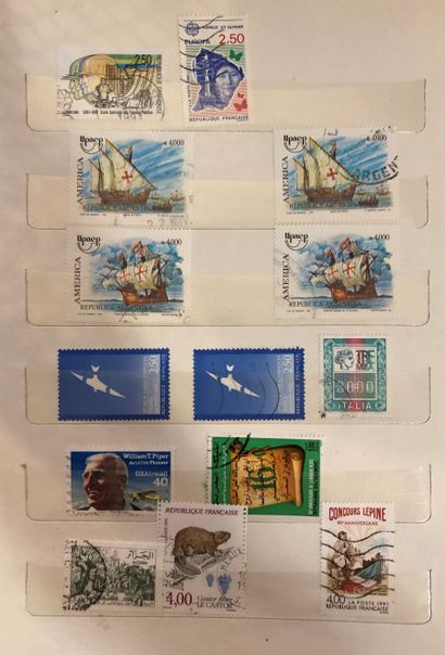 Lot of stamps.