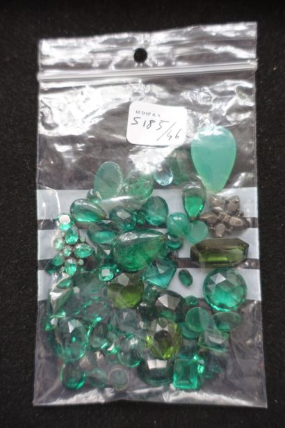 Important batch of ornamental and imitation...