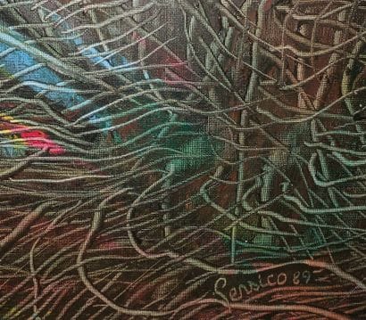 Alain-Pierre PERSICO.

Les Racines de l'Arbre.

Acrylique...