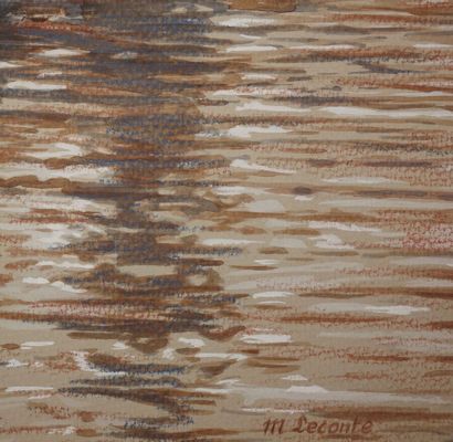 M. LECOMTE.

Vue du pont Alexandre III.

Pastel,...