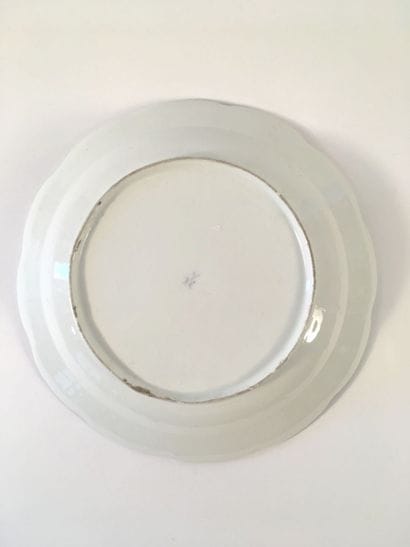 GERMANY, Meissen.

Round porcelain dish with...